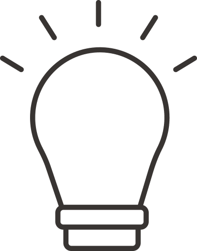 Eine Glühbirne, die zeigt, dass man Ideen zur steuerlichen Gestaltung hat